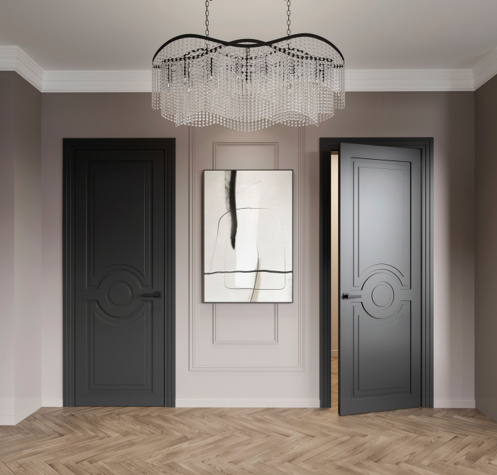 Двери в эмали